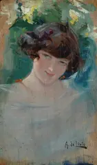 Volto di ragazza by Arnaldo De Lisio, offered Oct 2016