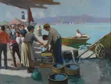 Biagio Mercadante, Mercato del pesce, 1951