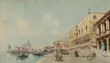 Rafael Senet y Perez, Veduta di Piazza San Marco