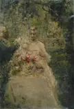 Luca Postiglione, Signora in giardino
