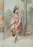 Giovanni Lessi, Dama
