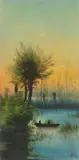 Henry Marko', Tramonto sul lago