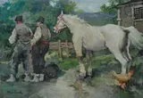 Alessio Issupoff, Contadini con cavallo bianco
