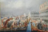 Pasquale Mattej, Entrata di Vittorio Emanuele II a Venezia