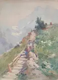 Paolo Sala, Scalinata sulla montagna