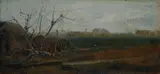 Guglielmo Ciardi, Paesaggio dell'entroterra lagunare
