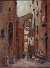 Vicolo by Francesco Cangiullo, offered Oct 2016