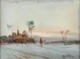 Oscar Ricciardi, Paesaggio orientale