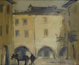 Francesco Pagliazzi, Scorcio di paese