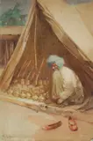 Mariano de Franceschi, Venditore arabo