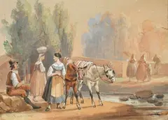 Gabriele Smargiassi, Popolani