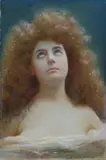 Vittorio Matteo Corcos, Volto di ragazza