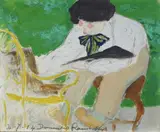 Domenico Rambelli, Ritratto di Lorenzo Viani, 1914