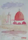 Il Duomo by Ottone Rosai, 1954, offered Oct 2016