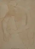 Felice Casorati, Figura femminile seduta