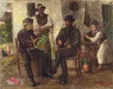 Ágost Egerváry Potemkin, Conversazione all'aperto