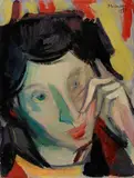 Sebastiano Milluzzo, Volto di donna, 1953