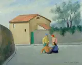 Nino Tirinnanzi, Ragazzi nel paesaggio
