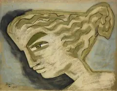 Profilo by Jean Cocteau, 1955, offered Jul 2016