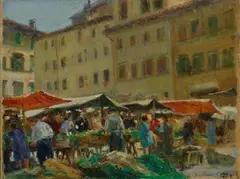 Giuseppe Fraschetti, Mercato, 1953