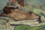 Gino Romiti, Nudo sdraiato di schiena