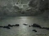 Notturno by Gino Romiti, 1939, offered Jul 2016