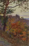 Francesco Gioli, Colline toscane d'autunno