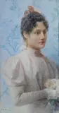 Vittorio Matteo Corcos, Ritratto di signora