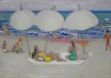 Moses Levy, Spiaggia