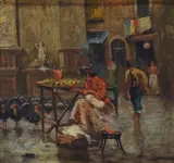Salvatore Balsamo, La fioraia
