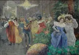 Arnaldo De Lisio, Festa in maschera
