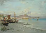 Giuseppe Carelli, Pescatori a Mergellina