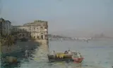 Francesco Coppola Castaldo, Pescatori a Palazzo Donn'Anna