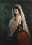 Virgilio Costantini Brunone, Ritratto di signora, 1913
