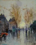 Pietro Scoppetta, Una strada di Parigi