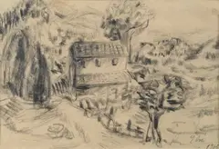 Cascina by Virgilio Carmignani, 1945, offered Jul 2016