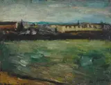 Paesaggio by Sergio Scatizzi, 1956, offered Jul 2016