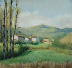 Paesaggio by Oreste Zuccoli, offered Jul 2016