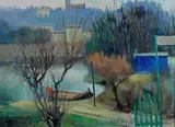 Silvio Polloni, L'Arno a San Niccolò