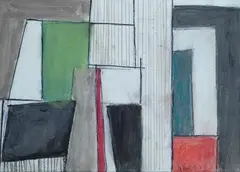 Mario Nuti, Composizione, 1950
