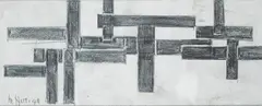 Mario Nuti, Composizione, 1949