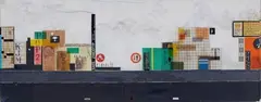 Codice stradale by Pino Pascali, 1966, Sul verso: "Car/Pan/Codice Stradale/ L-XXI/"; dichiarazione di autenticità di Sandro Lodolo. Serie di, offered Jul 2016