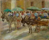 Giuseppe Fraschetti, Mercato di Santo Spirito