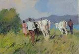 Vita in campagna by Carlo Domenici, offered Jul 2016