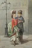 Giovanni Lessi, Coppia di dame