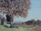 Llewelyn Lloyd, Mattino d’autunno sulla riva dell’Arno
