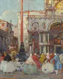Eugenio Bonivento, Angolo della chiesa di San Marco a Venezia