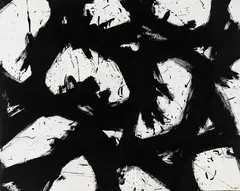 Stoide by Gianni Asdrubali, 2006, acrylic on canvas, offered Jun 2016