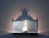 Fabrizio Corneli, Custodi della luce, 2011, Rame placcato in argento