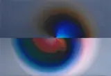 Bruno Di Bello, Spirale autogenerata, 2015, jnkjet on canvas